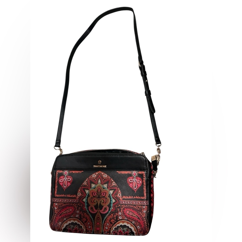 Spartina 449 Midnight Coral Retreat Crossbody